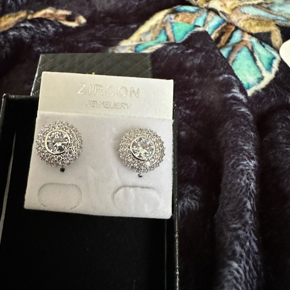 Silver Stud Earrings